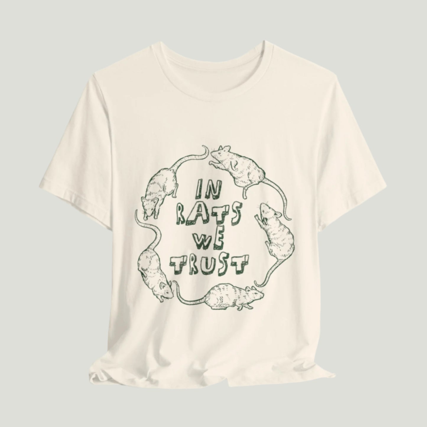 In Rats We Trust Tee