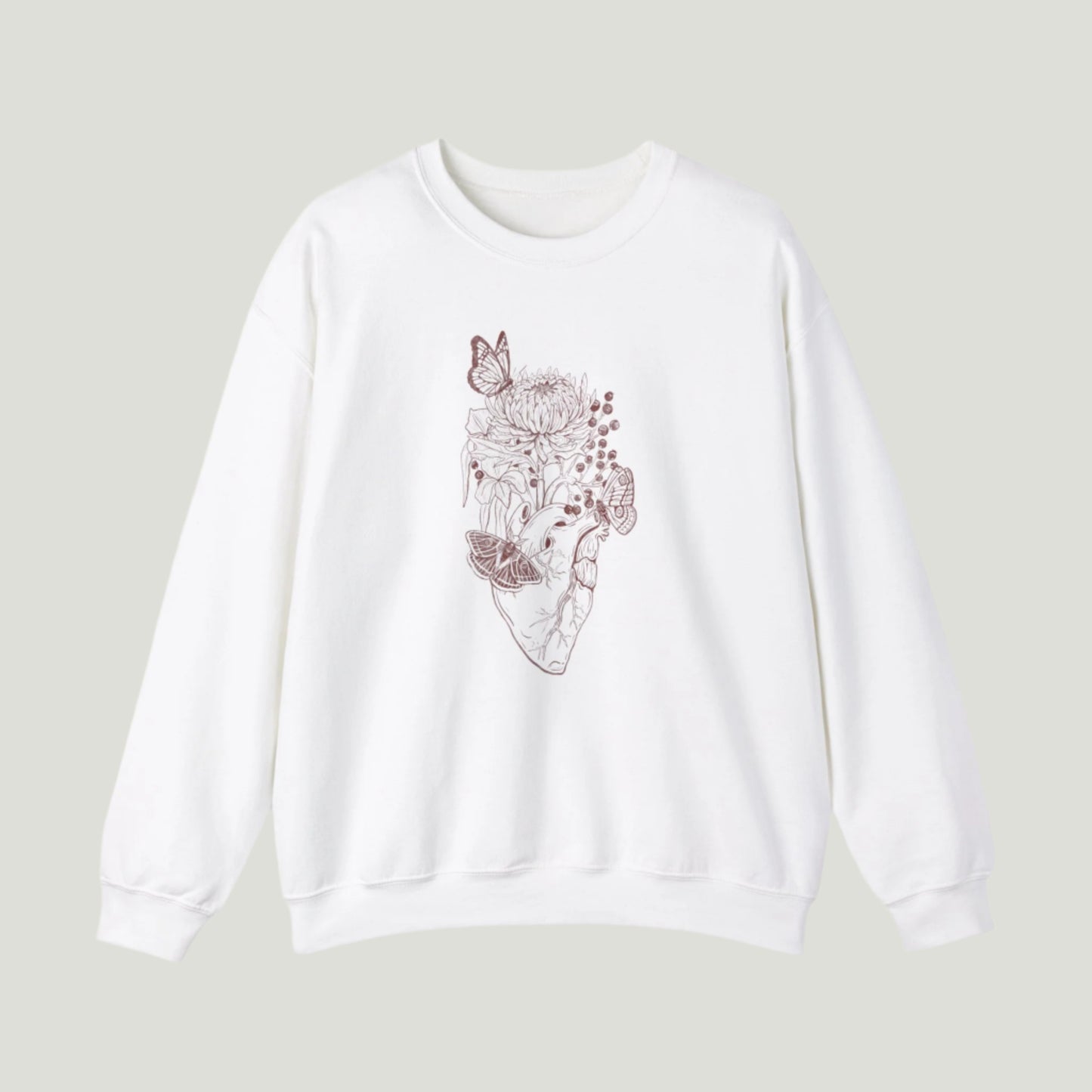 Anatomical Heart Crewneck Sweatshirt