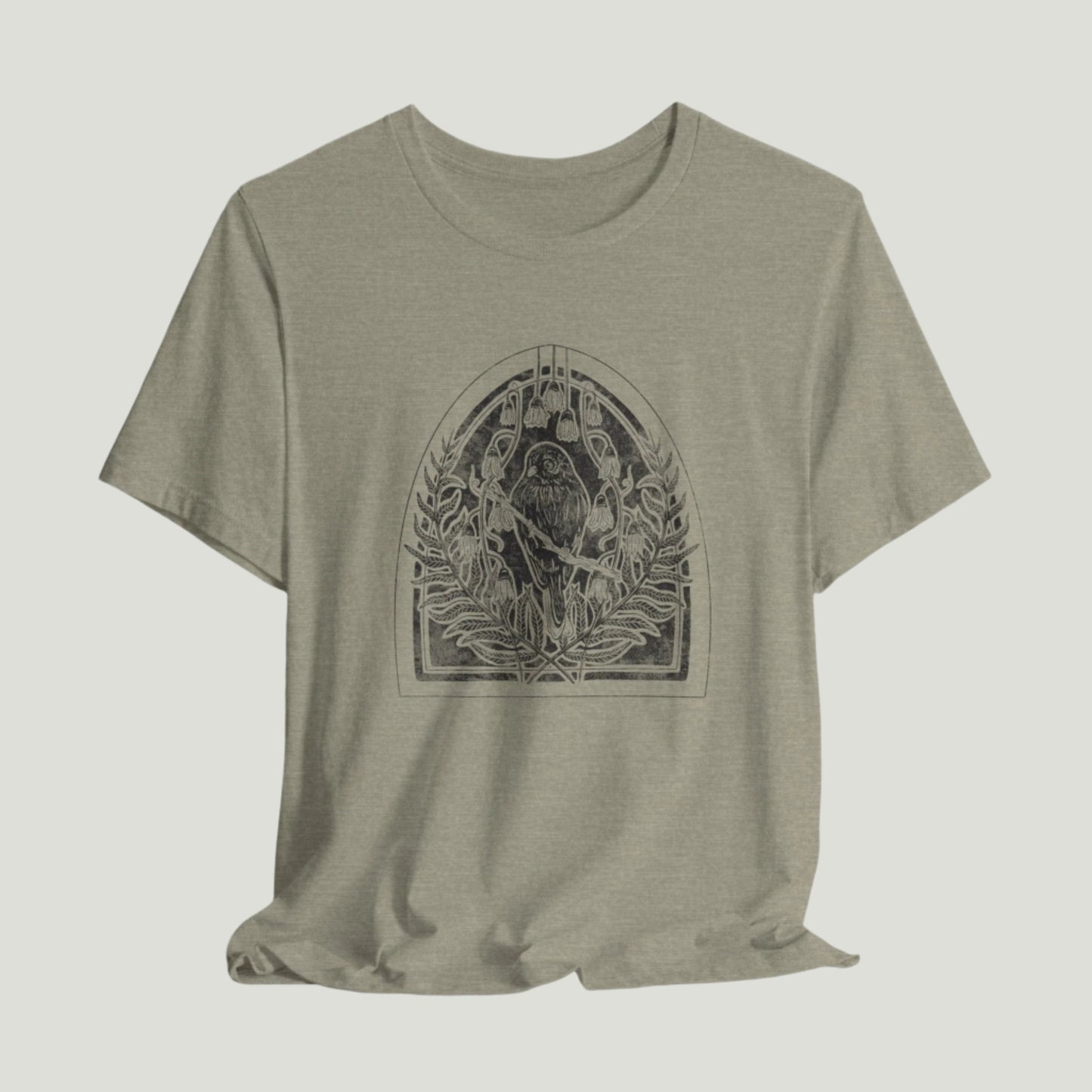 Bird Linocut Tee