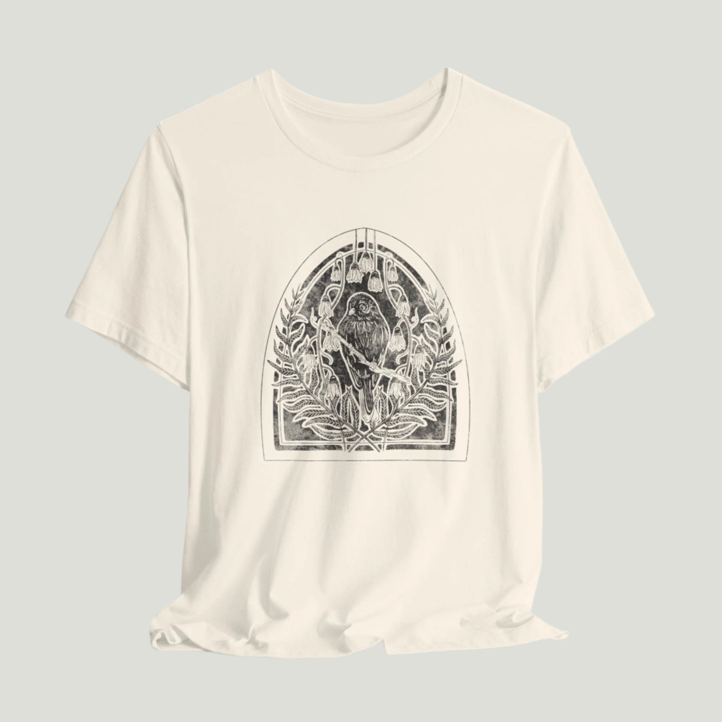 Bird Linocut Tee