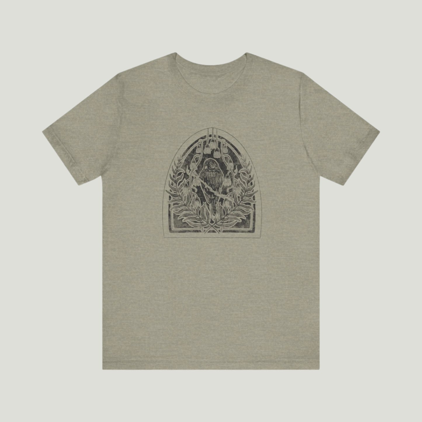 Bird Linocut Tee