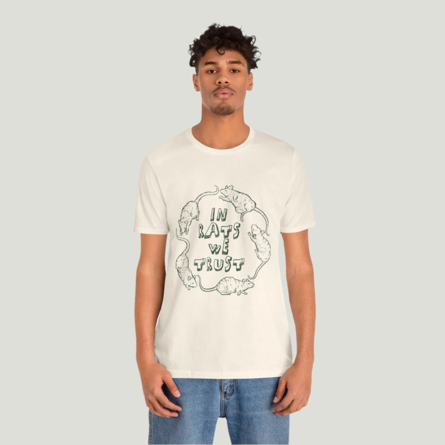 In Rats We Trust Tee