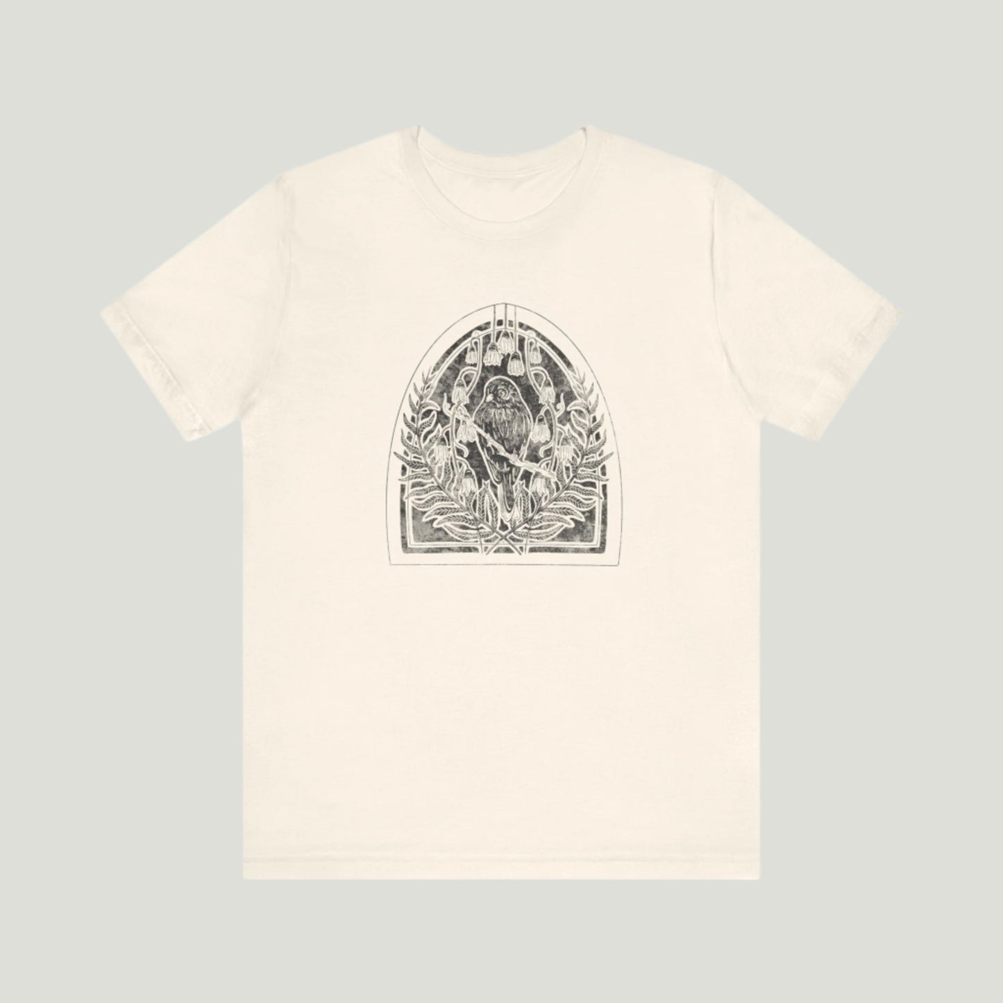 Bird Linocut Tee
