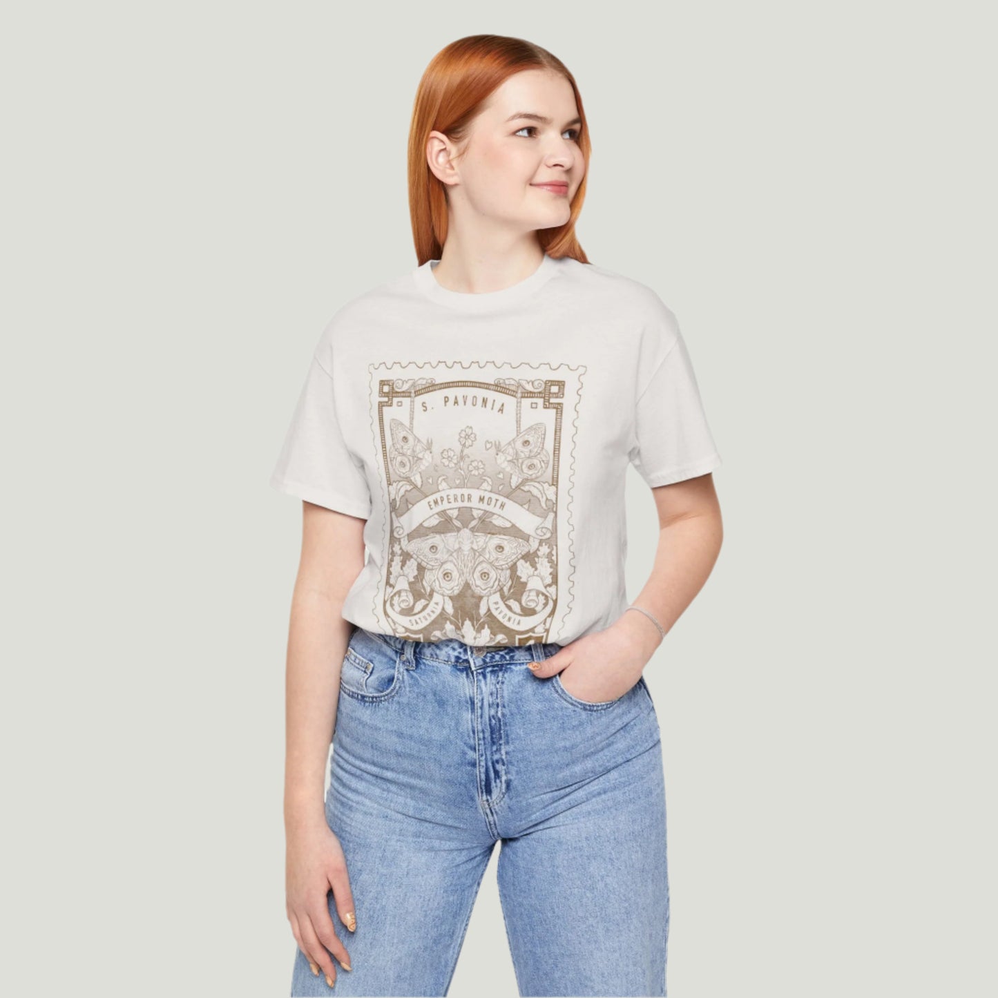 Emperor Moth Stamp Tee