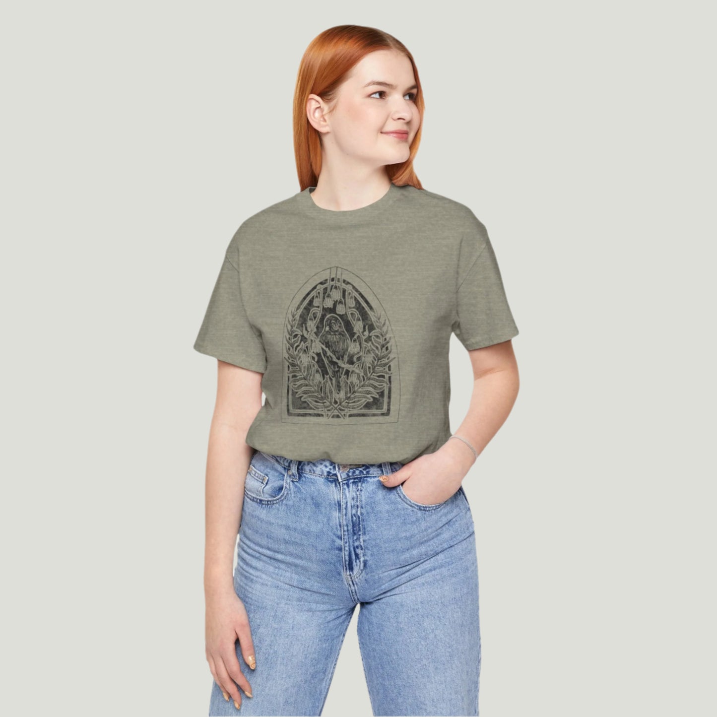 Bird Linocut Tee