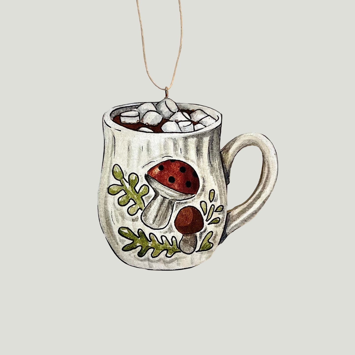 Handmade Boho Ornament Set