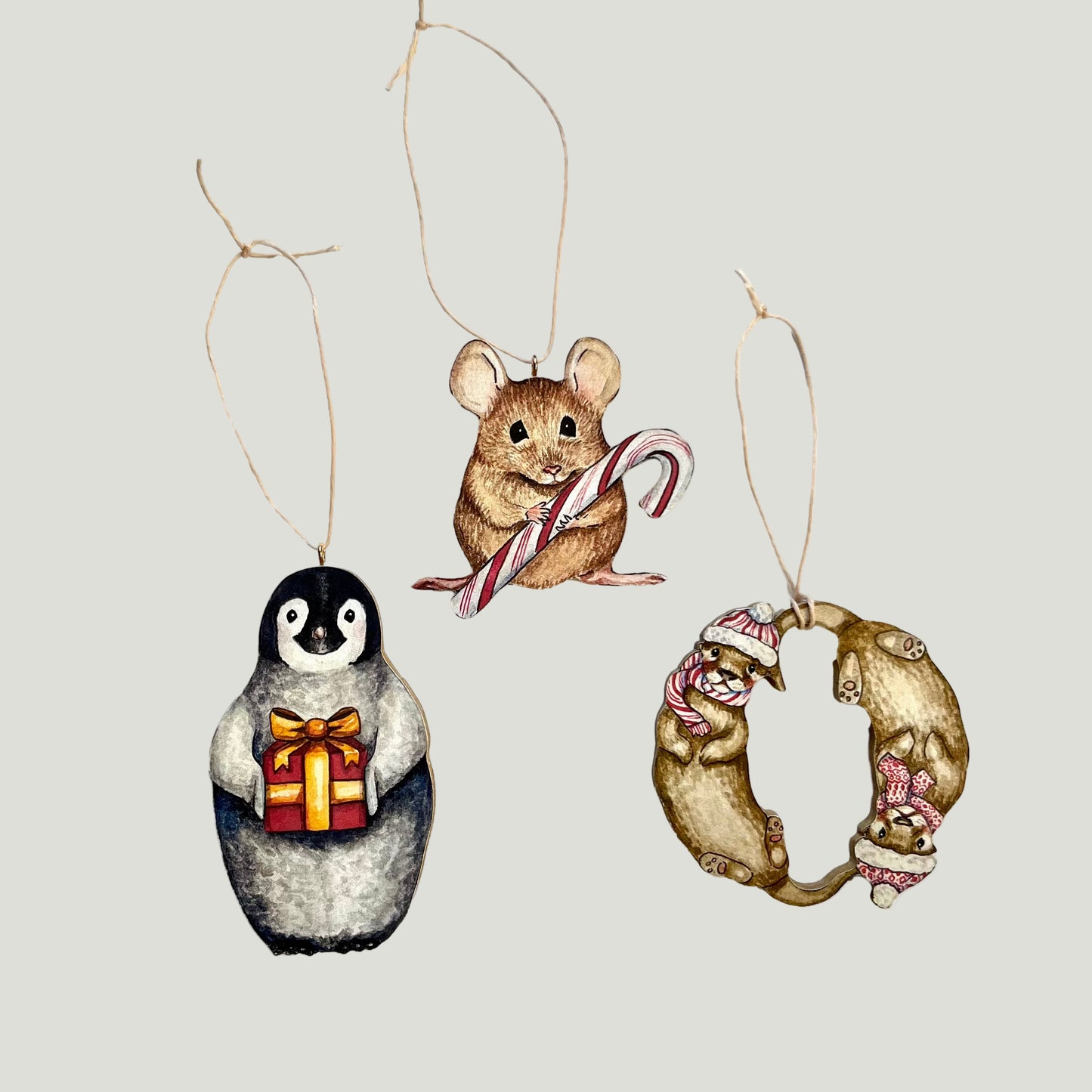 Handmade Baby Penguin Ornament