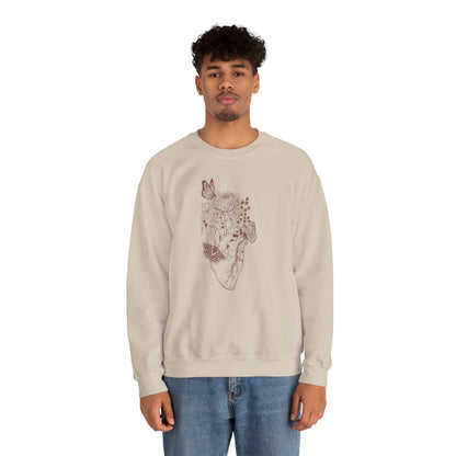 Anatomical Heart Crewneck Sweatshirt