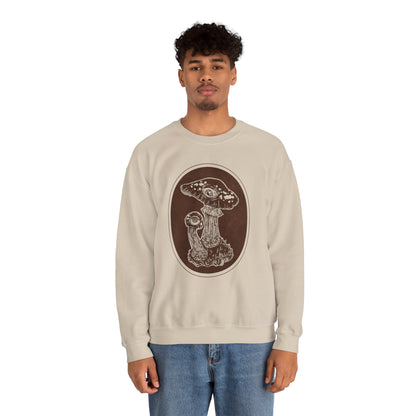 Mushroom Eye Crewneck Sweatshirt