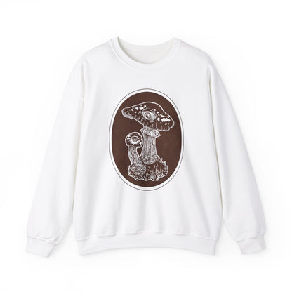 Mushroom Eye Crewneck Sweatshirt