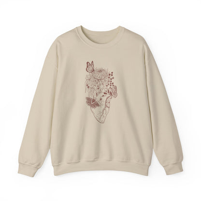 Anatomical Heart Crewneck Sweatshirt