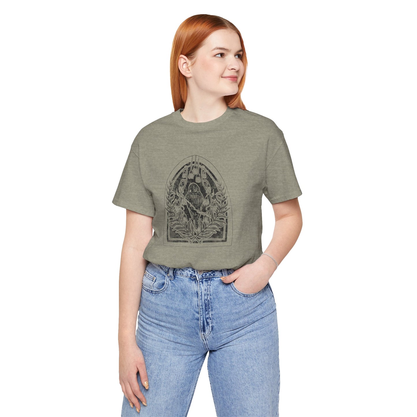 Bird Linocut Tee