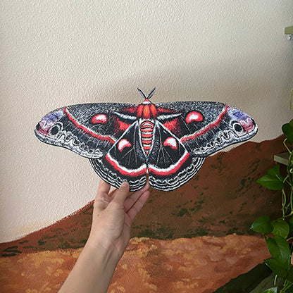 Cecropia Moth Wood Cutout Print