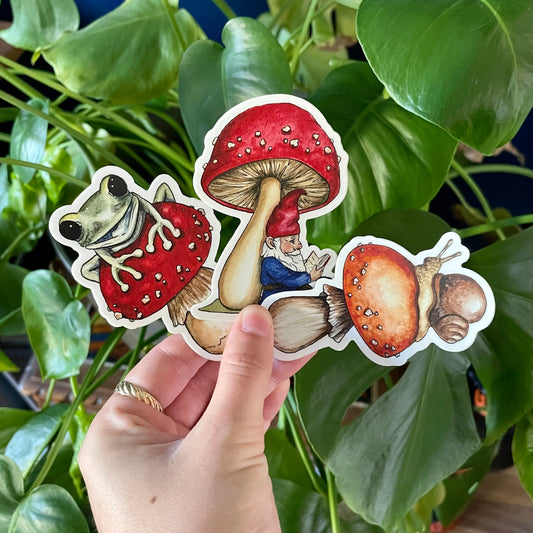 Mushroom Lover Sticker Pack