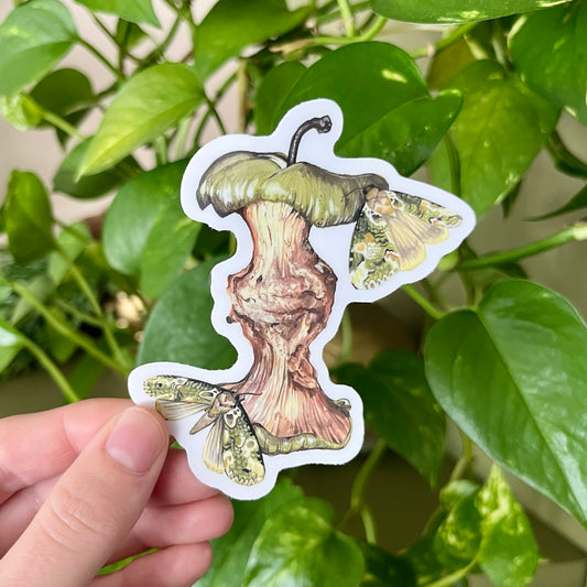 Apple Core Sticker