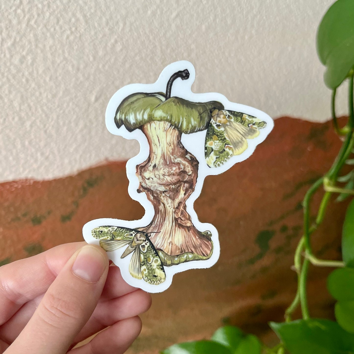 Apple Core Sticker