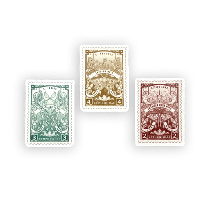 Two-Tailed Pasha Stamp Sticker